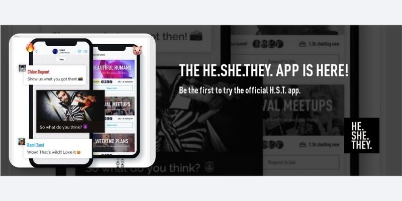 Inclusive brand HE.SHE.THEY release a new app and social network hub
