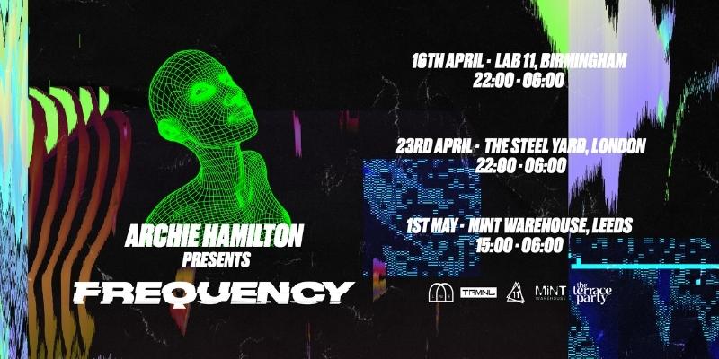 Archie Hamilton launches new 'Frequency' event series across the UK