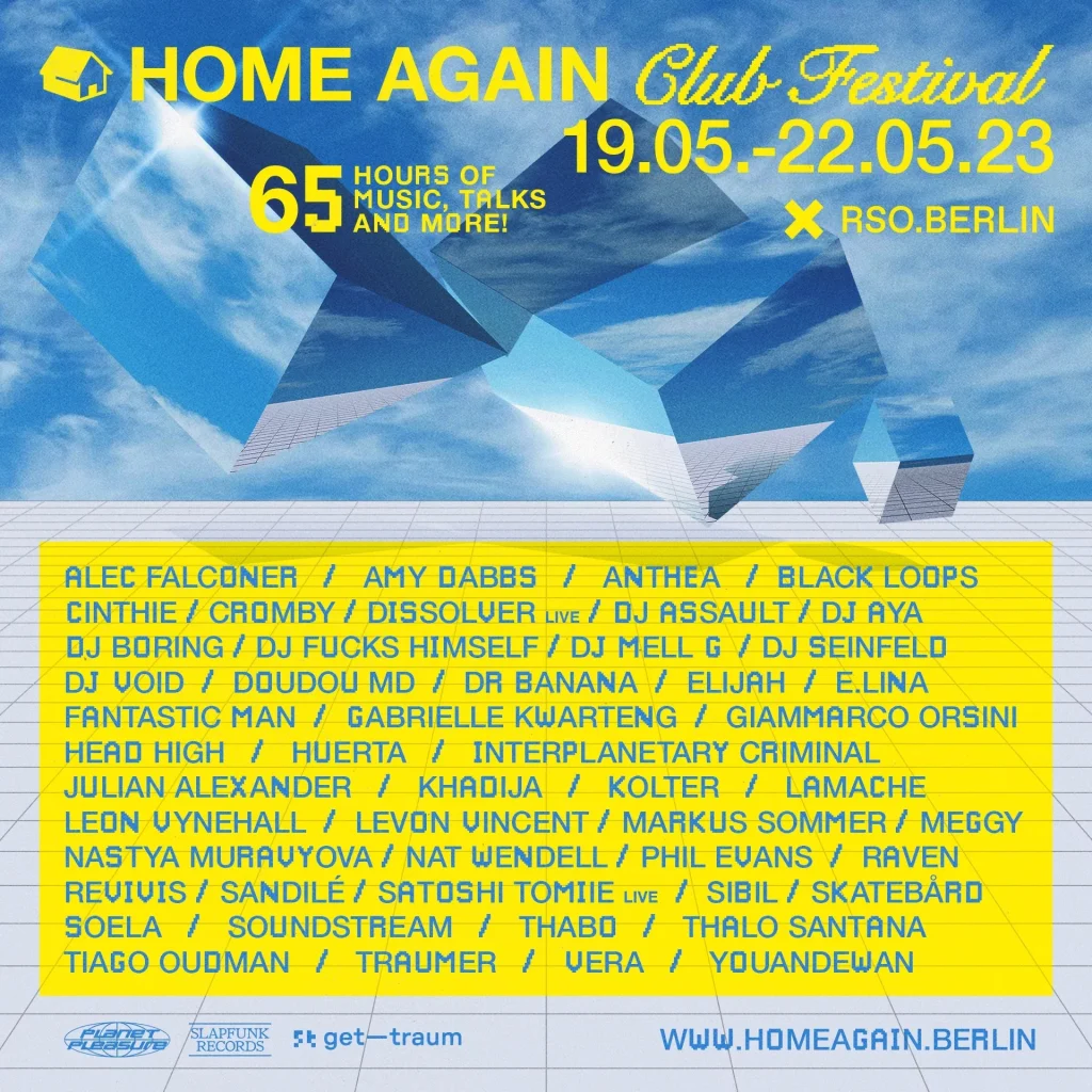 There's a 65-hour continuous festival happening in Berlin in May
