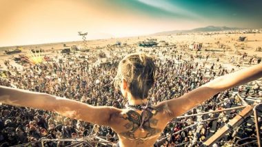 An Unofficial Burning Man Event Took Place in the Nevada Desert at the Weekend!
