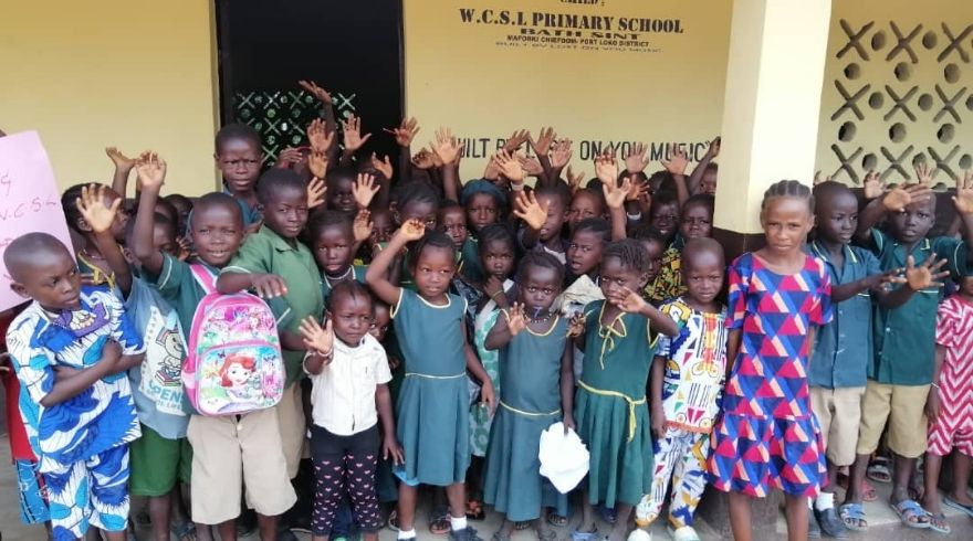 Record label opens a school in Sierra Leone