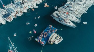 The Yacht Week is home to the world’s first floating dance floor