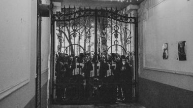 Far-right activists march on Kyiv's clubbing district