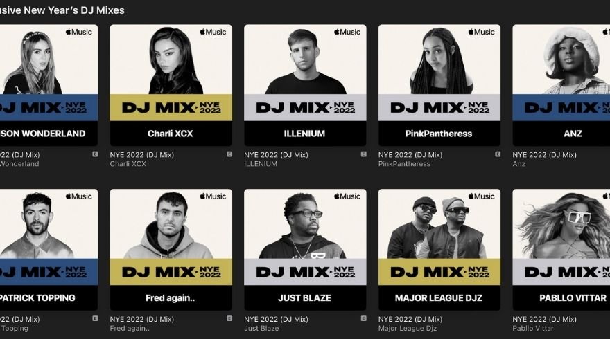 Apple Music gets you ready for NYE with a wave of new DJ mixes