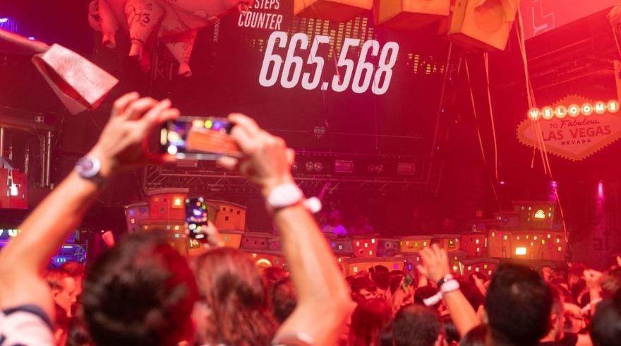 Ravers raise money for charity at Amnesia Ibiza by dancing all night long