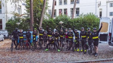 Artists to cycle 300 miles from London to Amsterdam Dance Event for charity