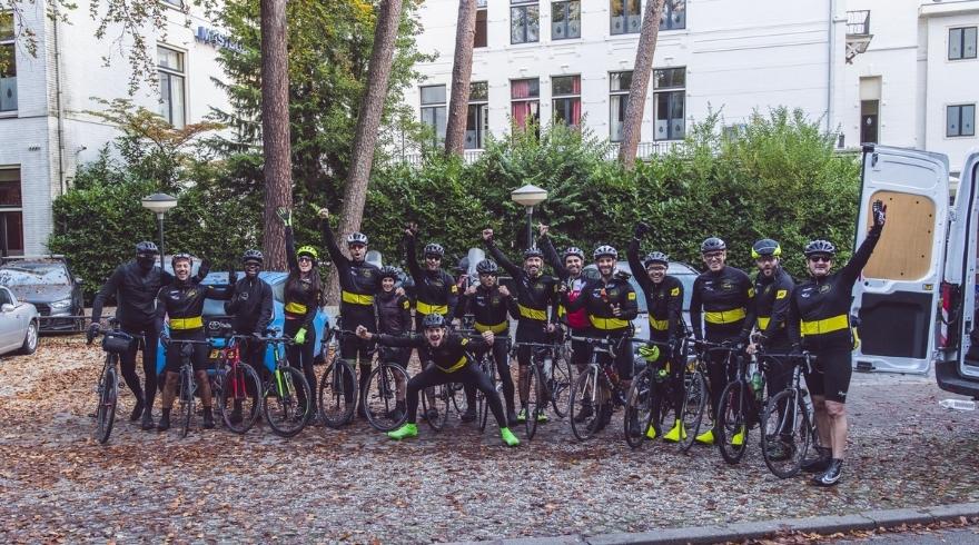 Artists to cycle 300 miles from London to Amsterdam Dance Event for charity