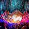 England's World Cup squad are staying close to the "largest music festival in the Middle East"